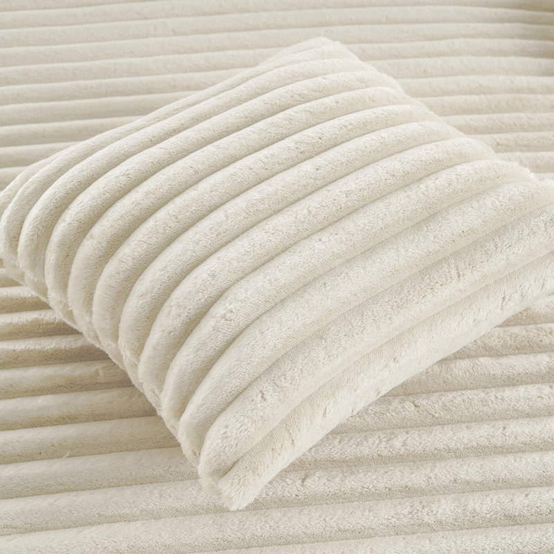 Upholstered Chaise Lounge, White