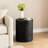 Aneiro Ribbed Concrete Outdoor Side Table-318183130