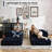 89" Boneless Corduroy Sleeper Sofa Bed, Modular Futon Couch, Compression Foam Sofa with 2 Pillows, No Assembly Required-79693599-76797013
