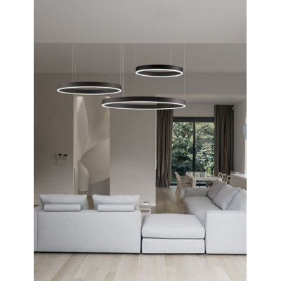  3 - Light Drum LED Pendant