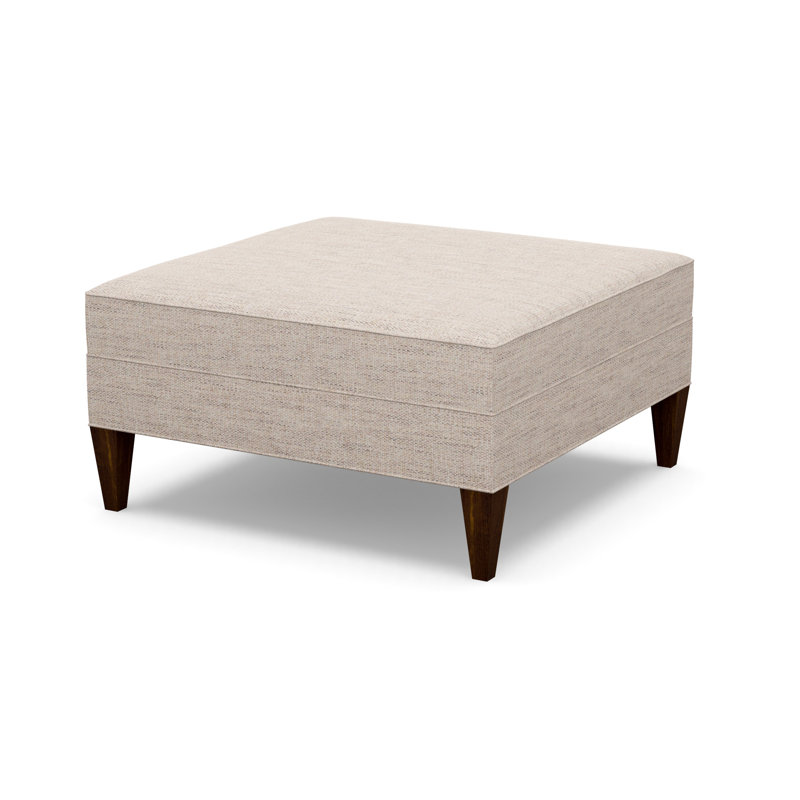 Square Ottoman, Walnut, 3906-74