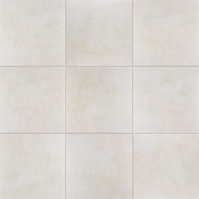 Klinker Retro Blanco Quarry 12.75" x 12.75" Ceramic Wall & Floor Tile