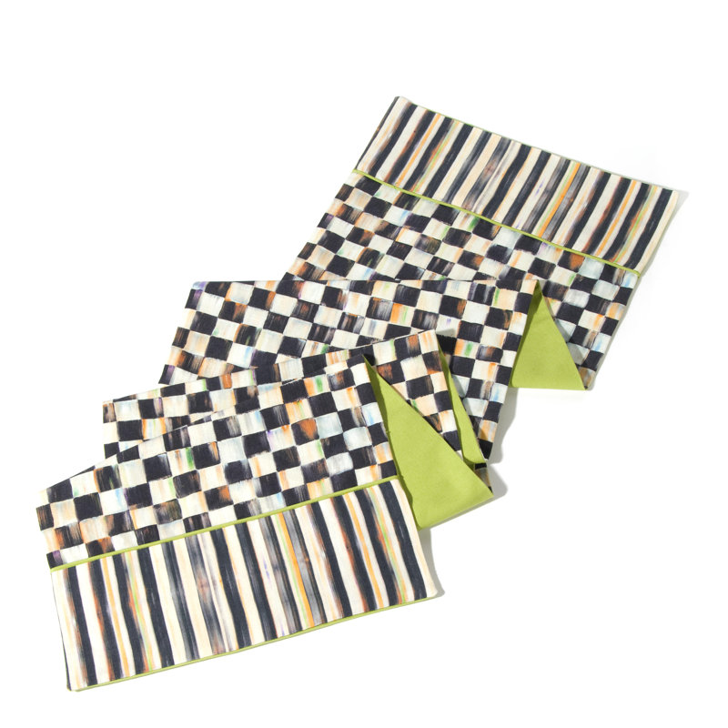 Courtly Check® & Stripe Table Runner