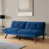 Velours bleu marine sélectionné