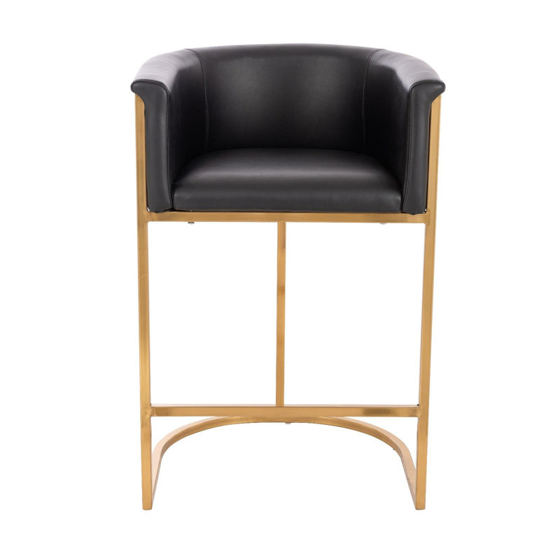 Tabouret de bar Kenia, Noir