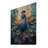 " Peacock Feather Drips I "-1376941359