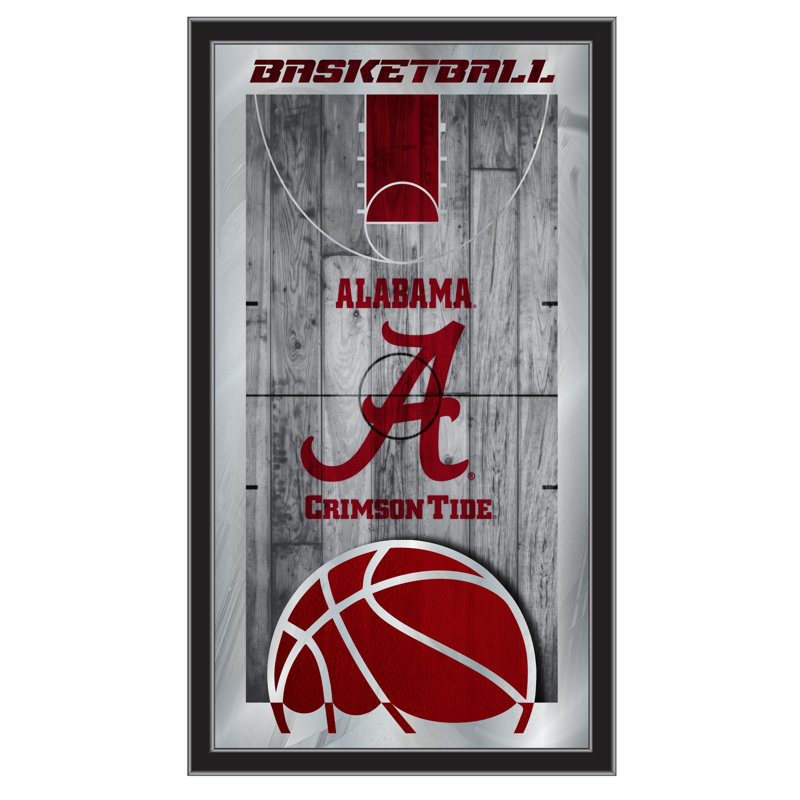 « basket mirror », impression encadrée NCAA, Alabama