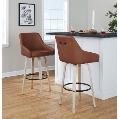 Hannah Fixed-Height Barstool - Set Of 2