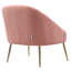 Hrayr Velvet Barrel Chair-1486015764