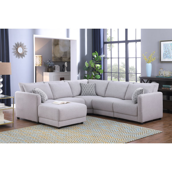 LILOLA 7 - Piece Upholstered Sectional | Wayfair