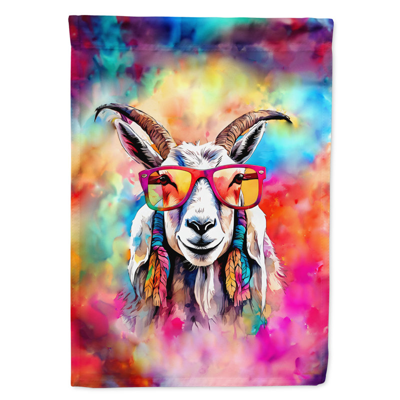 Drapeau de jardin hippie