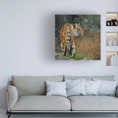 David Stribbling Indo Chinese Tiger Canvas Art