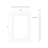 Seneca Glass Frame and Aluminium Frame Rectangle Mirror-95320022