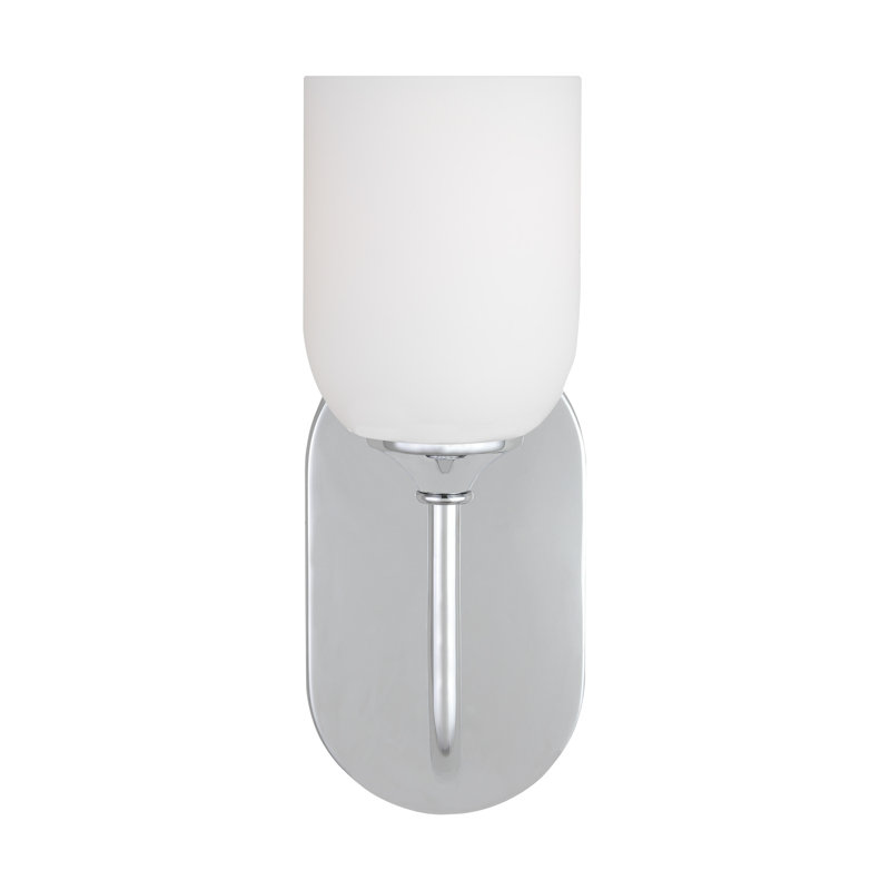 Emile Small Vanity from Generation Lighting , Chrome, Yes