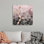 «Pink Grey Gradient Cubes», reproduction d'impression sur toile