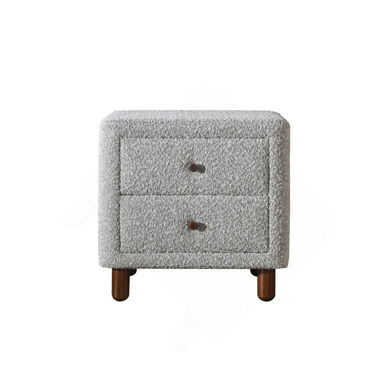 Table de chevet Grey Boucle