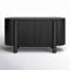 Stefan 63" Wide Sideboard, Black-1677786291