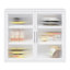 Armoire murale rétro à double porte en verre-1191277276