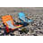 Ultralight Low Beach & Camping Chair with Cup Holder, Carry Bag, Heavy Duty (Blue, Set of 2)-64541785
