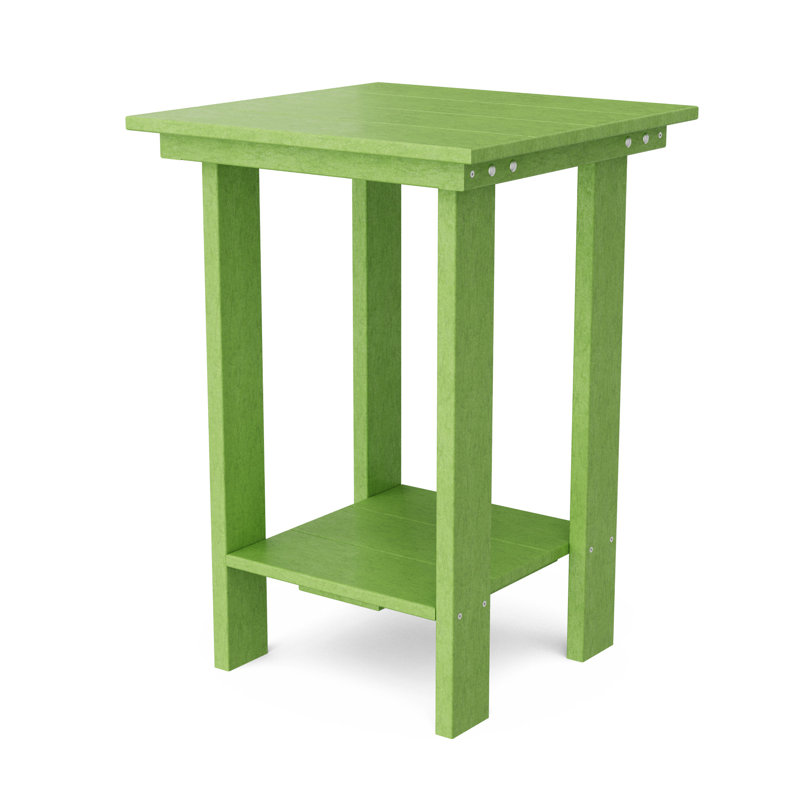 Table de balcon contemporaine, Vert lime