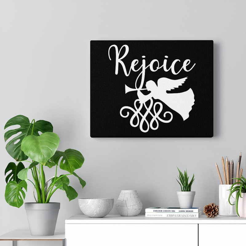 Rejoice - Wrapped Canvas Print, 61cm H x 76cm W