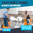 JOOLA Essentials Table Tennis Net and Racket Set
