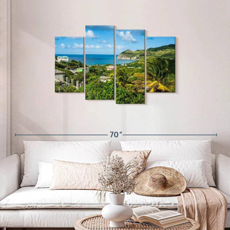 Keesha Little Bay In Montserrat, 27" H x 43" W