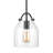 Martinsville 1 - Light Matte Black Dome Pendant