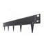 Bordure de jardin en acier 5 paquets 39 x 3 po bordure de jardin résistante à la rouille