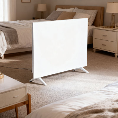 Living and Home 1500 W 5118 BTU Electric Panel Space Heater