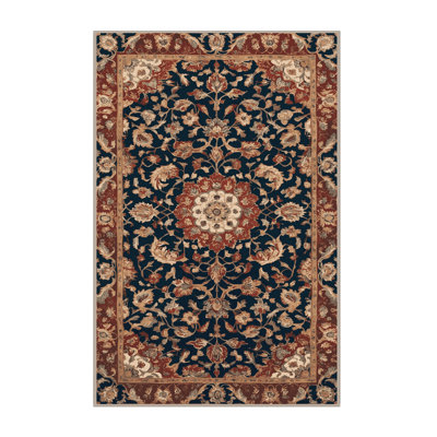 Tapis brun lavable à la machine