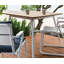 Reef Outdoor Square Teak Dining Table-19003928-19003931