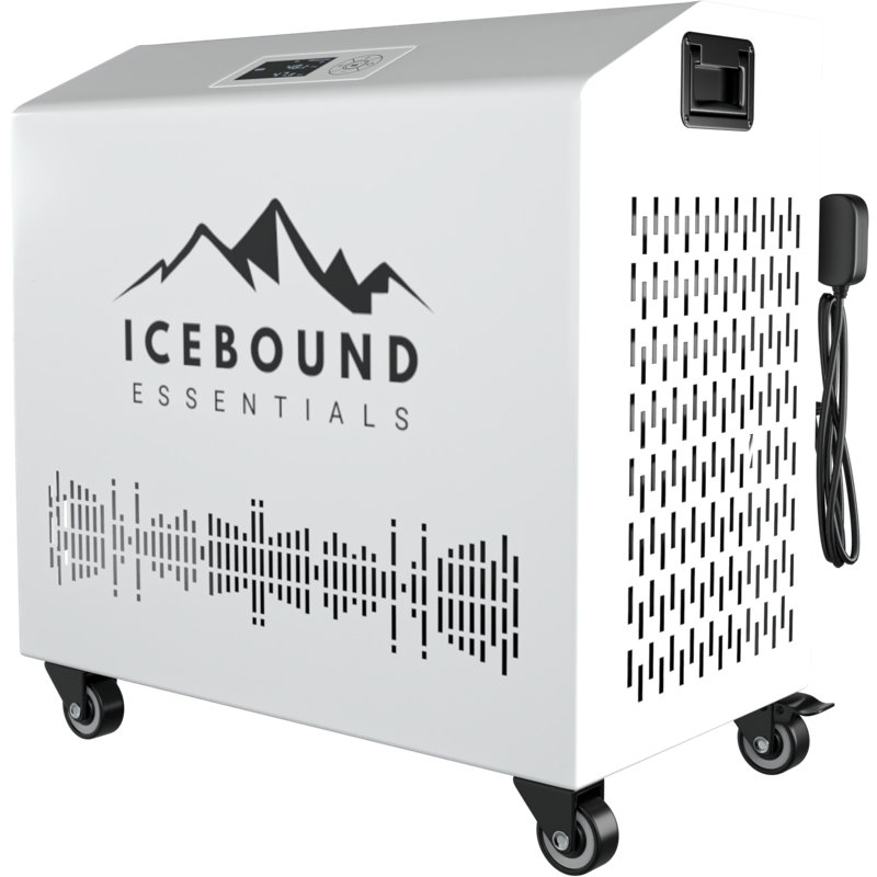 Refroidisseur à eau froide froide 1HP Pro, Blanc