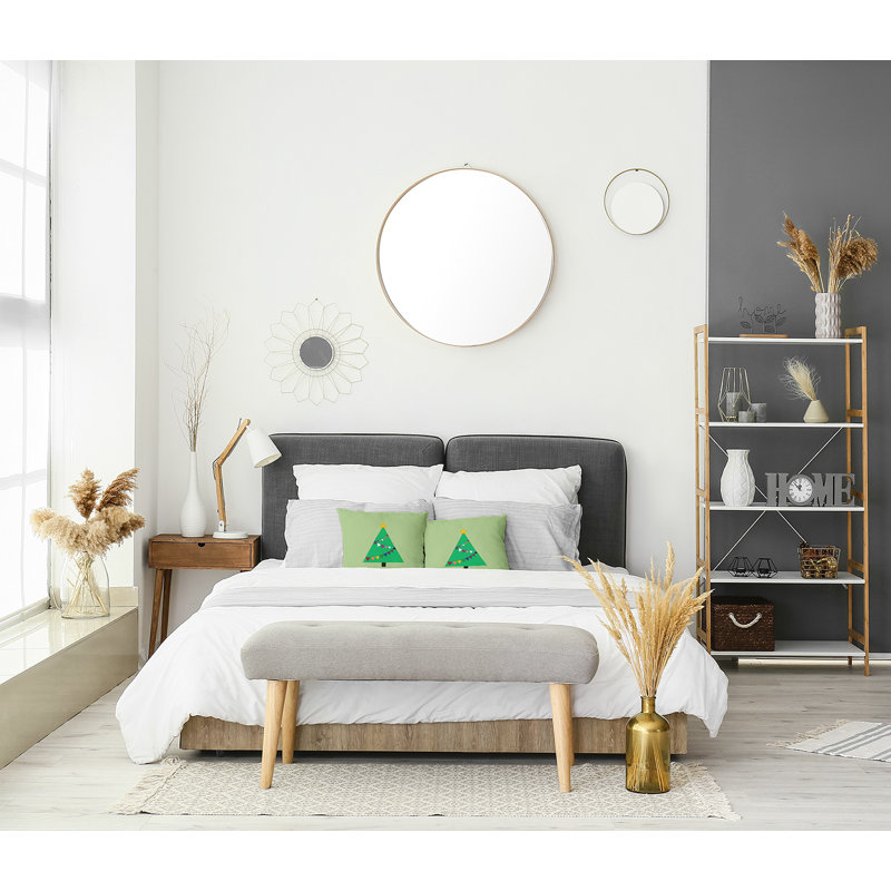 Reversible Throw Pillow, Square, 16" x 16"