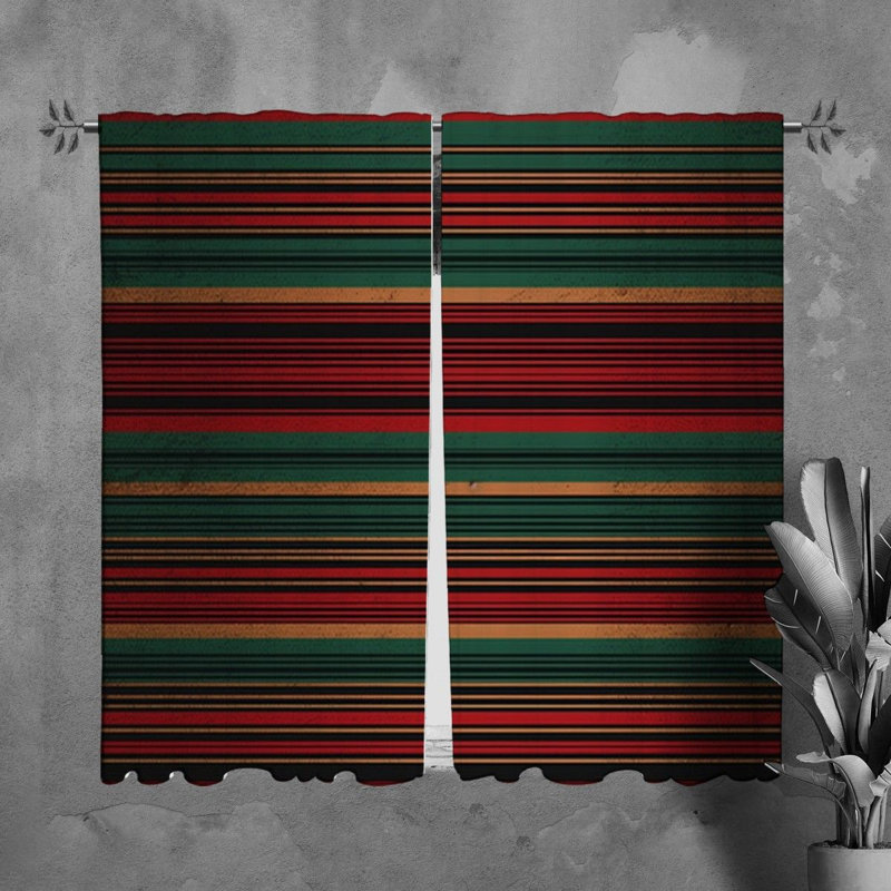 Previslav Room Darkening Curtain Pair, 20" W x 61" L