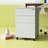 Carron 38cm Wide 3 -Drawer Mobile Steel File Cabinet
