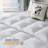 All Season Luxury White Down Blend Comforter Soft Duvet Insert Califonia King Size 104X96-506302525