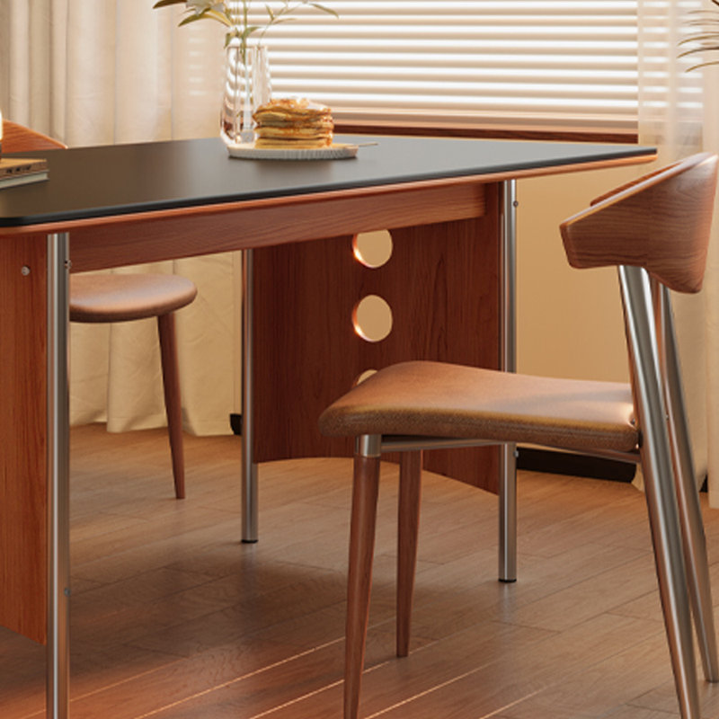 Table de salle à manger Exquise Retro, H 29,52 po x L 62,99 po x l 31,49 po