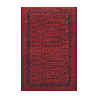 Tapis rouge / noir Southwestern