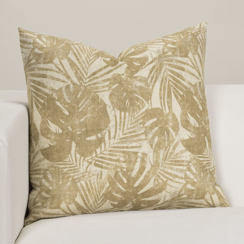 Floral Reversible Throw Pillow, 30" x 30"
