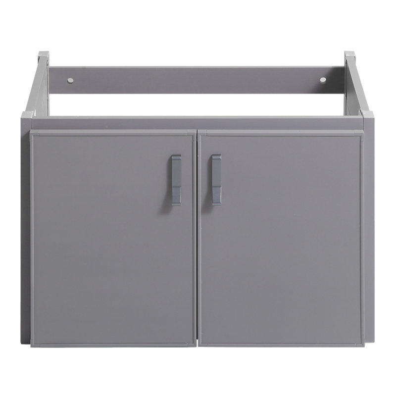 24'' Wall Mounted Single Bathroom Vanity Base Only