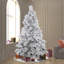Alberta Flocked Artificial Christmas Tree Unlit-2099452330
