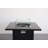 Powdercoated Metal Fire Pit With Smoked Glass Top-1678801681