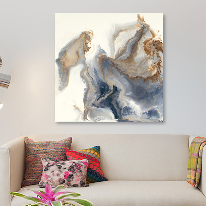 «Approche», reproduction d'impression sur toile, H 48 po x l 48 po x P 1,5 po, Toile tendue, Pas de tapis