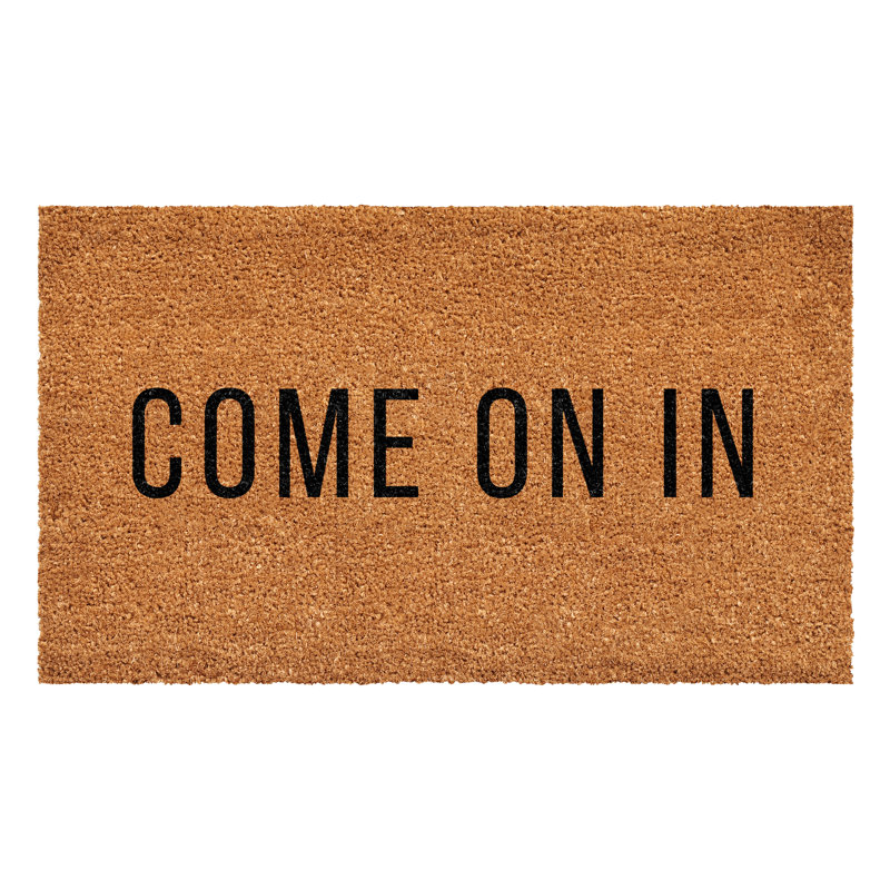 Tapis d'entrée antidérapant Den, L 24 po x L 48 po