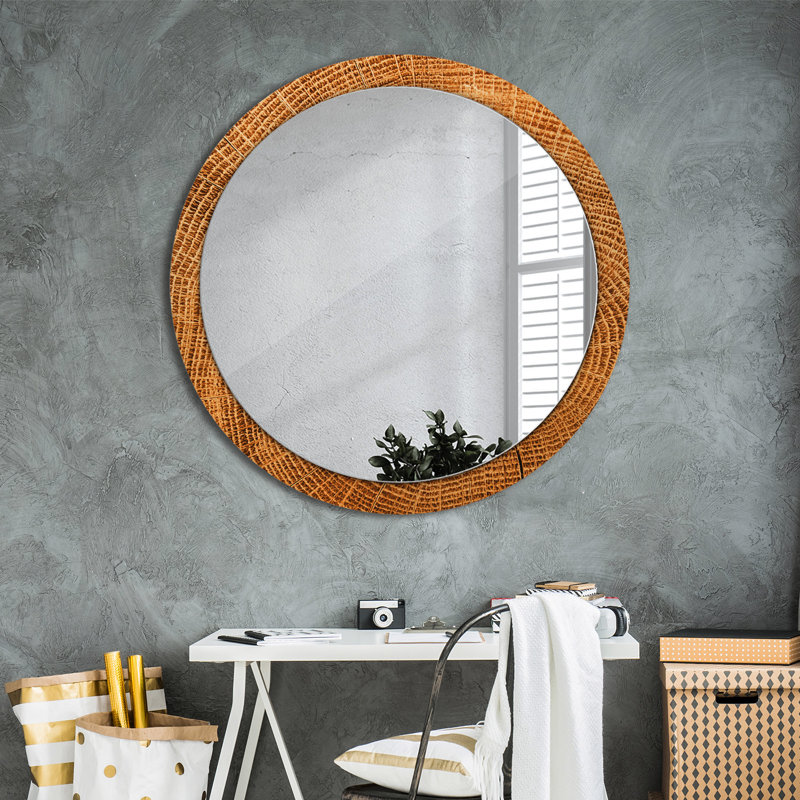 Huldar Glass Flat Wall Mirror