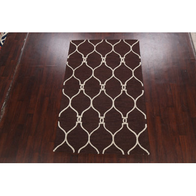 Wool Geometric Indoor Rug