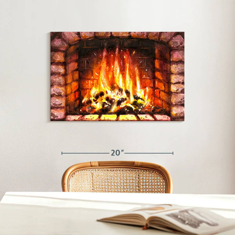 Lilie Fireplaces, 16" H x 24" W