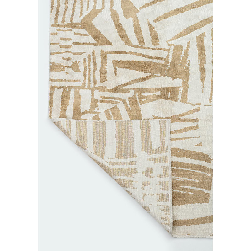 Tapis à motif abstrait, Rectangle 6 pi 7 po x 8 pi 3 po