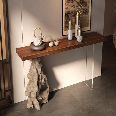 French style solid wood porch table.